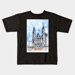 Cathedral in Spain Kids T-Shirt